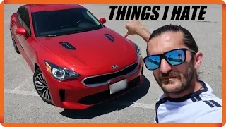 5 THINGS I HATE AND YOU SHULD CONSIDER ABOUT THE KIA STINGER ///