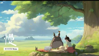 《1:11:11》A Little Girl's Picnic with Her Animal Friends in the Afternoon #relax #chill #lofi #sleep