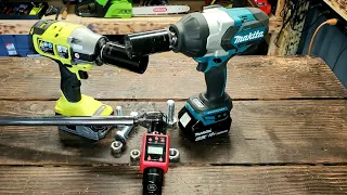 💥Makita 18V High Torque Impact VS Ryobi 18V Impact wrench comparison and testing💥