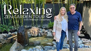 Take a Deep Breath 😌 Zen Garden Tour Designed by Michael Glassman!