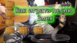 Как легко сыграть песню Змея ПОДРОБНЫЙ РАЗБОР