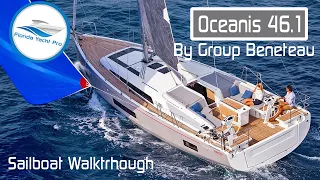 Oceanis 46.1 Sailboat By Group Beneteau 2022 Walkthrough @ the 2021 Annapolis Sailboat Show