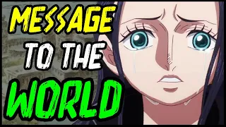 Vegapunk's Message To The One Piece World!!