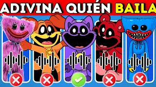 ¡Adivina Quién Baila!😎Poppy Playtime Y Los Critters Sonrientes😀💙Huggy Wuggy💙Catnap💜Kissy🩷Dog Day🧡