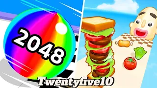 2048 VS SANDWICH RUNNER LEVEL UP Twentyfive10