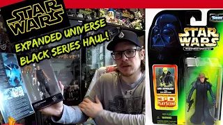 HASBRO STAR WARS BLACK SERIES ACTION FIGURE HAUL! I AM ALL ABOUT THE EXPANDED UNIVERSE.