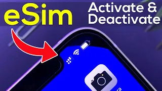 How to Activate, Deactivate eSIM & Insert SIM in iPhone 12, 12 Pro, 12 Mini, 12 Pro Max
