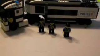 Lego Knock Off Enlighten Brick Police Riot Tracking Truck