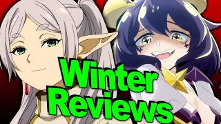 Frieren, Gushing Over Magical Girls, Solo Leveling and More Winter Anime Reviews!!