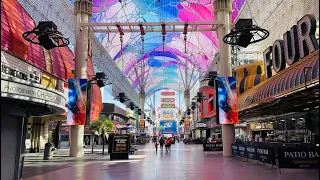 Fremont Street Experience Walk Around Tour In Downtown Las Vegas