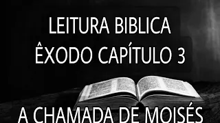 leitura bíblica Êxodo capítulo 3 #bíblia #palavradefé #palavraparavoce #leituradapalavra #palavra