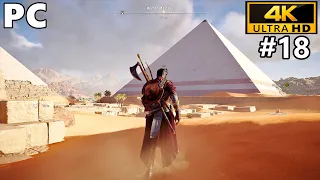 Assassin's Creed Origins Gameplay Walkthrough Part 18 – No Commentary (4K 60FPS PC)