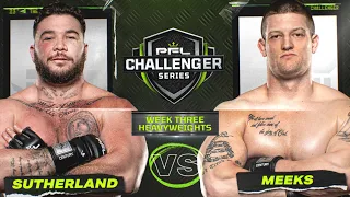 Louie Sutherland vs Alton Meeks | 2023 PFL Challenger Series - Week 3