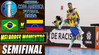 Brasil X Venezuela | SEMIFINAL | Copa América de Futsal 2024 (09/02/2024)