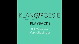 80 Millionen Max Giesinger Karaoke Instrumental Klavier Playback