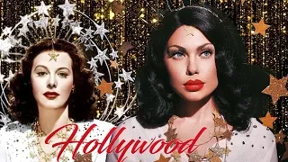 Classic Hollywood Inspired Makeup - Hedy Lamarr Makeup Tutorial - Vintage Red Lip | Bailey Sarian