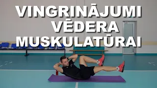 Vingrinājumi vēdera muskulatūrai