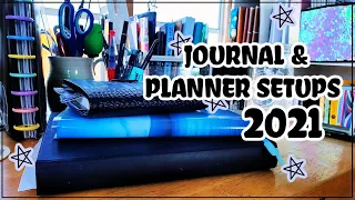 2021 * Journals & Planners  * Hobonichi Bullet Journal * "Junk" Journal * Sketchbook * Finance& More