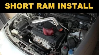 Short Ram Air Intake Install - Project Integra