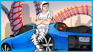 GTA 5 Online Funny Moments! - CRAZY CUSTOM RACES! (Funny Rage Moments)