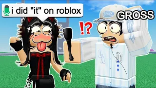 "what's something nobody knows about you?" (Roblox VOICE CHAT)