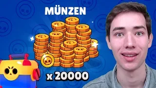 💰20.000 MÜNZEN AUSGEBEN! | 6 Brawler über 500 Trophäen? | Brawl Stars deutsch