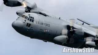 Tactical C-130 Demo - Cleveland Airshow 2021