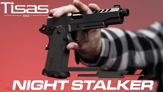 Tisas USA 1911 Night Stalker B9R Optic Ready Double Stack 9mm