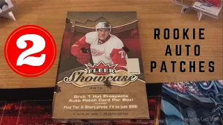 2015/16 Fleer Showcase Hockey Hobby Box Break