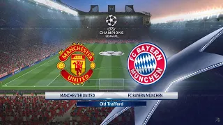 PES 2016 | Manchester United vs Bayern Munich  UEFA Champions League | Full Match & Gameplay