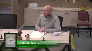 Planning Board - January 10, 2023