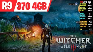 Witcher iii - R9 370 4GB - i5 6500 - All Setting - 1080p in 2022 offline game