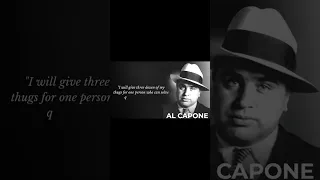 quotes of great persons | Life changing Al Capone quotes and sayings