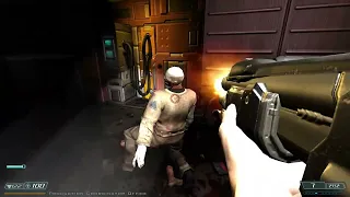 Doom 3 - The Lost Mission (PC) walkthrough - Exis Labs Sector 2