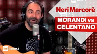 Neri Marcorè incredibile, canta a Radio2 Social Club Morandi e Celentano scambiando i testi