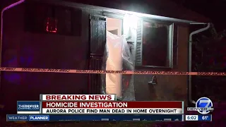 Aurora police investigating homicide near E. 7th Avenue, Moline Street
