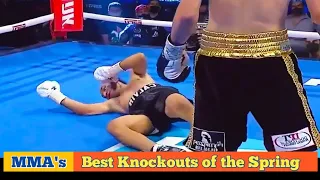 MMAs Best Knockouts of the Spring 2021