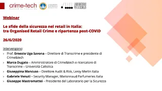 WEBINAR: Le sfide della sicurezza nel retail in Italia