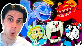 СЕКРЕТНЫЕ БОССЫ CUPHEAD ! БОГ И ДЬЯВОЛ ! - Cuphead The Delicious Last Course DLC - Капхед