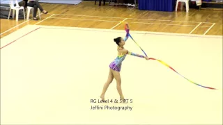 National School Rhythmic Gymnastics 2016 RG Level 4 & 5 PT 5 by Jeffini Photography