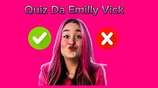 Quiz Da Emilly Vick - Quiz dos YouTubers #03