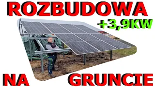 ROZBUDOWA INSTALACJI FOTOWOLTAICZNEJ 6KW + 4KW