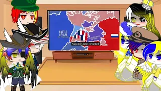 Past Countryhumans react to... || Part 3 || Oversimplified Napoleonic Wars Part 2 || CH || read desc