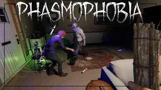 Phasmophobia - воскресный стрим, проходим особый режим)