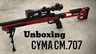 CYMA CM.707 Sniper rifle Unboxing
