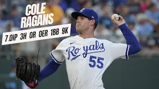 Cole Ragans Pitching Royals vs Pirates | 8/29/23 | MLB Highlights