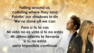 David Bisbal, Carrie Underwood - Tears Of Gold (Lyrics/Letra)