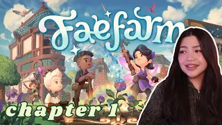 *Finally* Playing Fae Farm! | 🧚🏻✨ COZY LIFE SIM BUT YOU'RE A FAIRY | Chapter 1