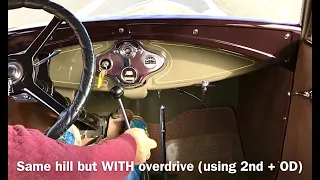 Ford Model A Overdrive.  How it works, what it does!  Mitchell overdrive overview