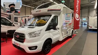 Challenger 240 open edition RV Camper Van new model Ford Transit walkaround and interior K1099